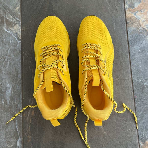 Yellow Flame Running Shoes - Picture 2 of 7